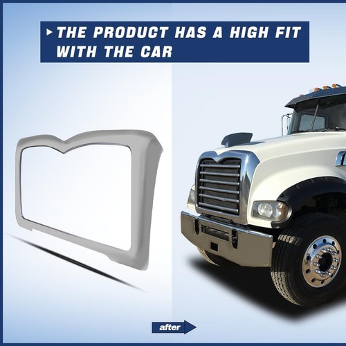 Front chrome grill - front,