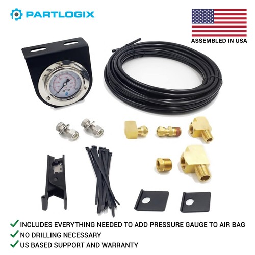Air pressure gauge kit for - air,
